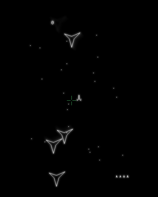 Mine Storm 2 screenshot 3 for Vectrex